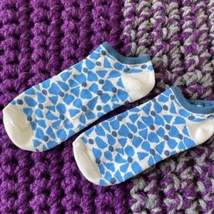 Kate Spade “kick up your heels” ankle socks